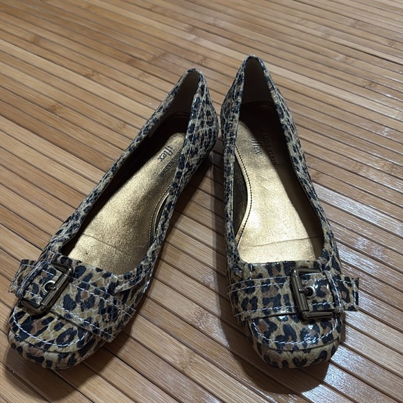 Anne Klein Fkex Leopard Print Women's Flats - Picture 2 of 5